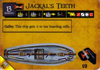 BC-003 Jackal's Teeth